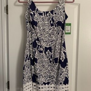 New Lily Pulitzer dress bright navy i herd you